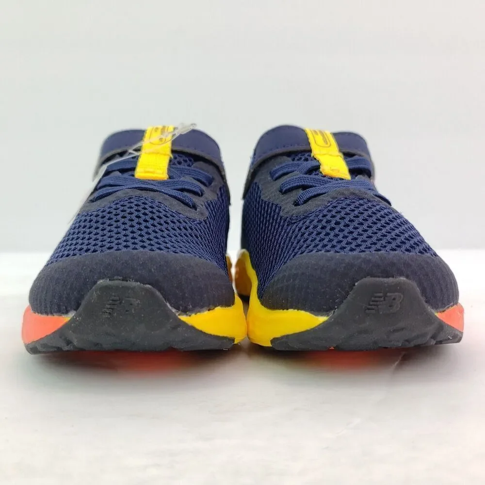 New Balance Fresh Foam Arishi v4 Baby Toddler Size 4c Wide Blue Red Sneaker Shoe